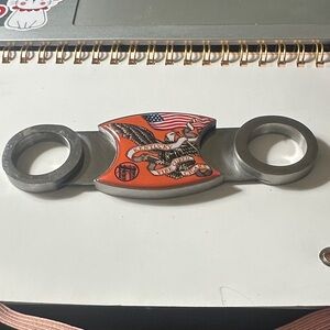 Kentucky Eagles Silver and Orange Bottle Opener